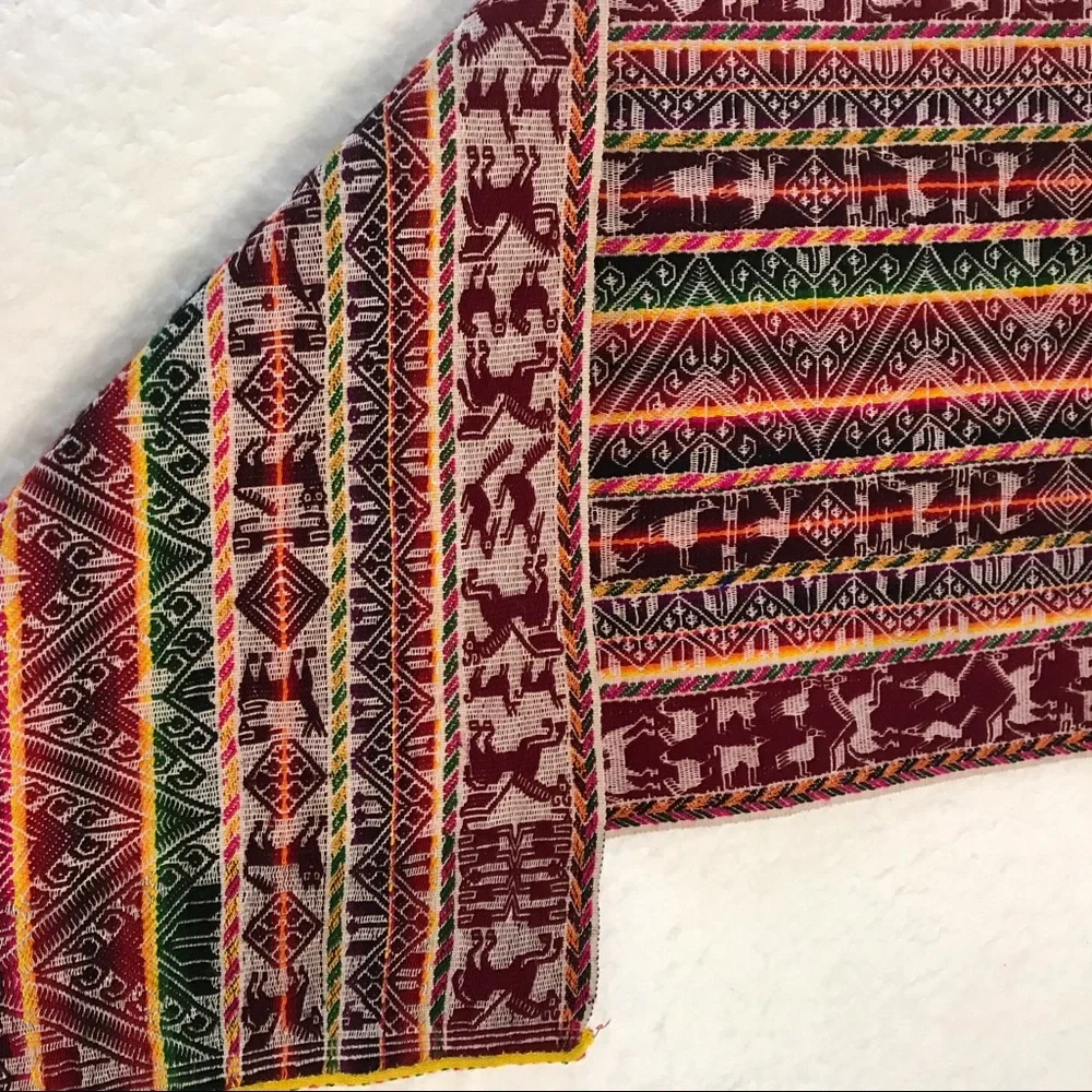 Peruvian Table-Runner Decorative Colorful‎ Woven